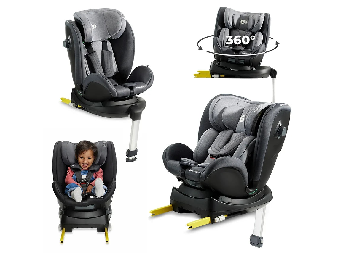 Cadeira Auto KINDERKRAFT Xrider - Grupo 0-1-2 (Cinzento)