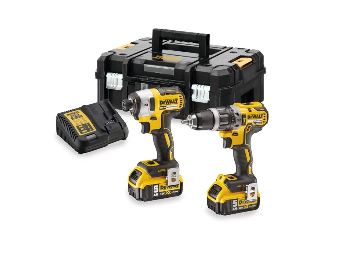 DEWALT Kit aparafusadoras DCD796 + DCF887 18V DCK266P2T