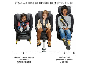 Cadeira Auto KINDERKRAFT Xrider - Grupo 0-1-2 (Cinzento)